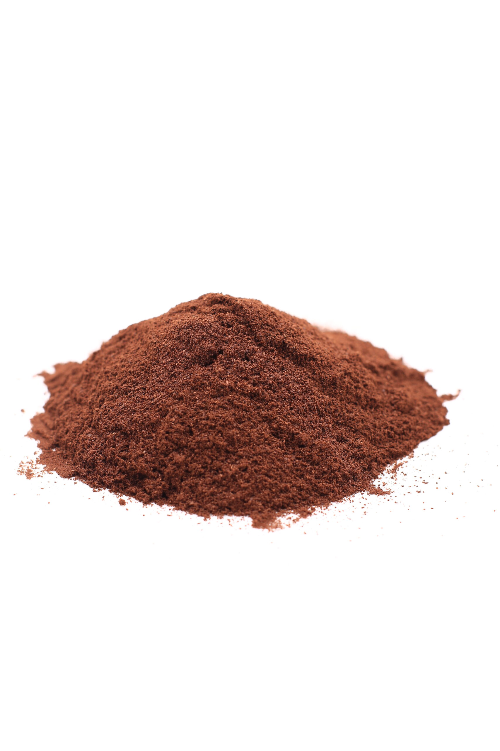 Ground vanilla powder from cured beans